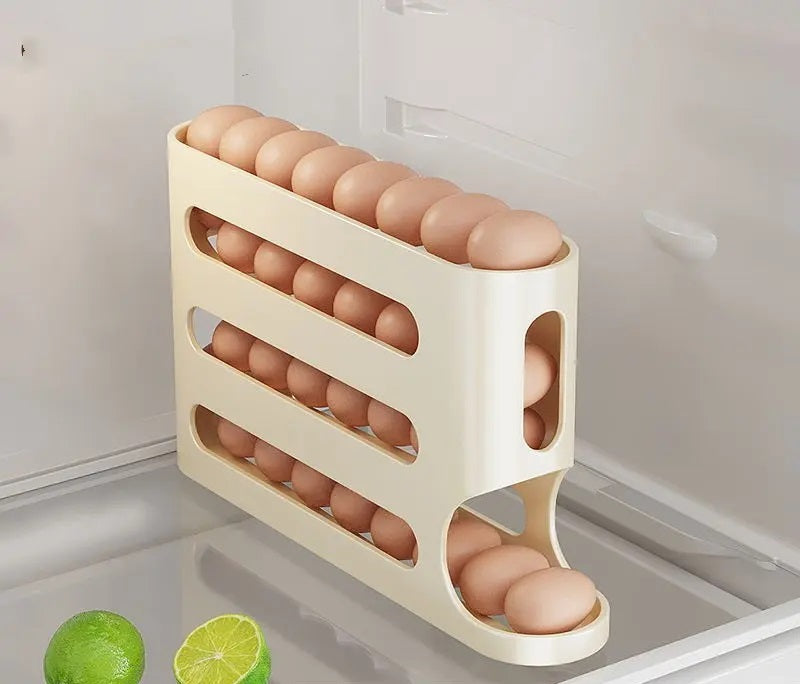 Organizador Huevos Dispensador Cucharon